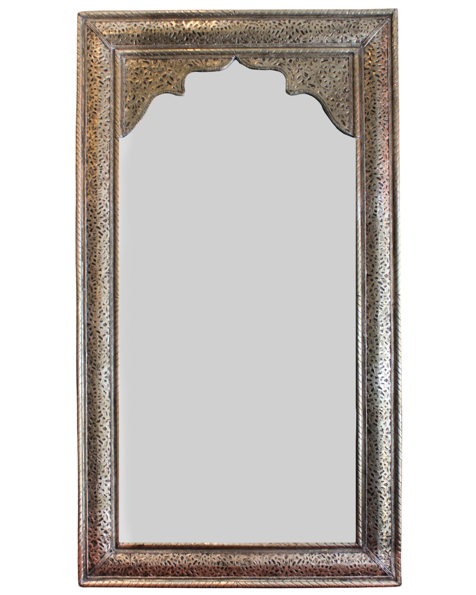 Ezira Draped Etched Mirror - 70x125cm