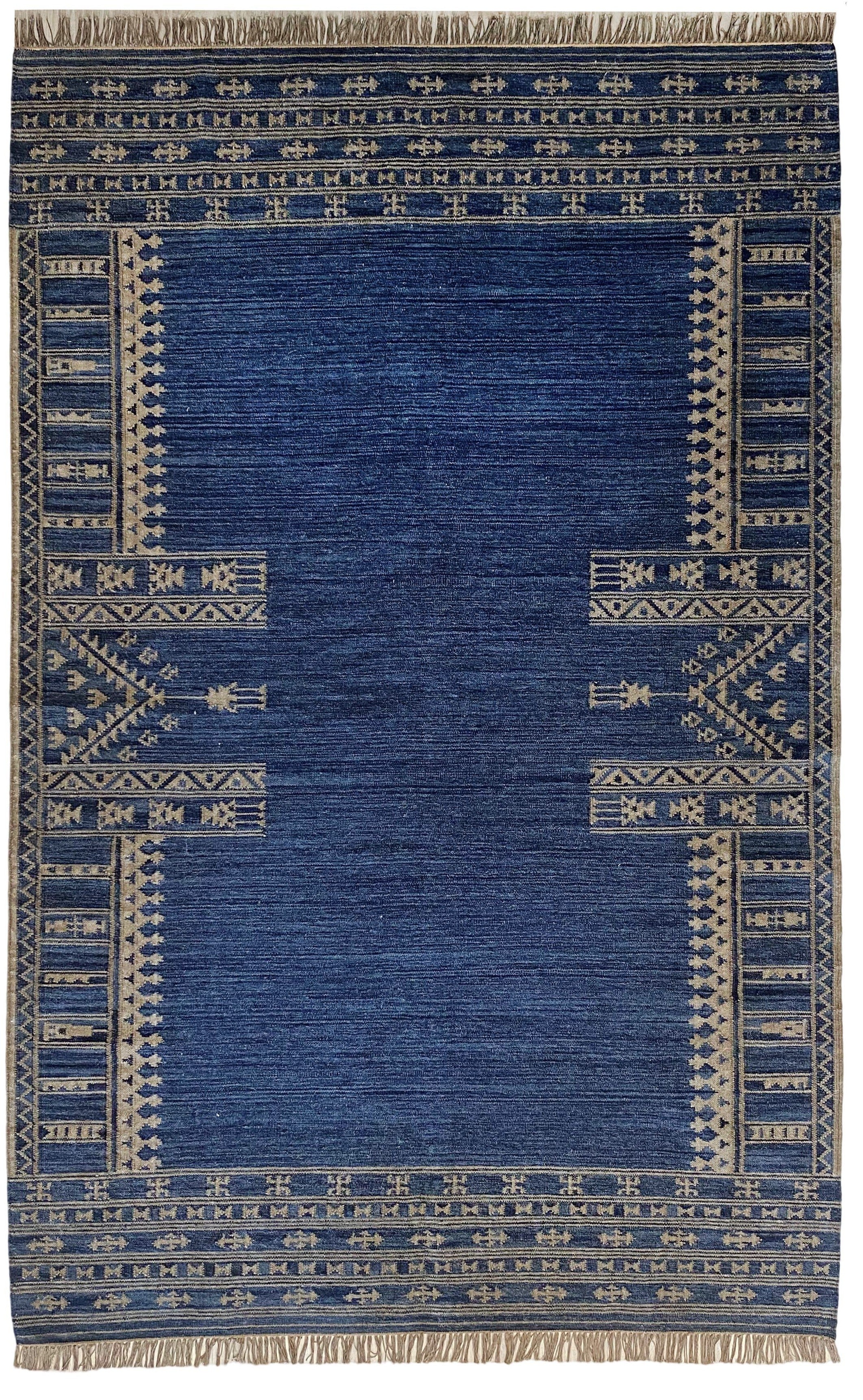 Agra Kilim Blue - 240x300cm