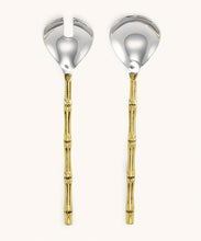 Load image into Gallery viewer, Bani bamboo Salad Server Set