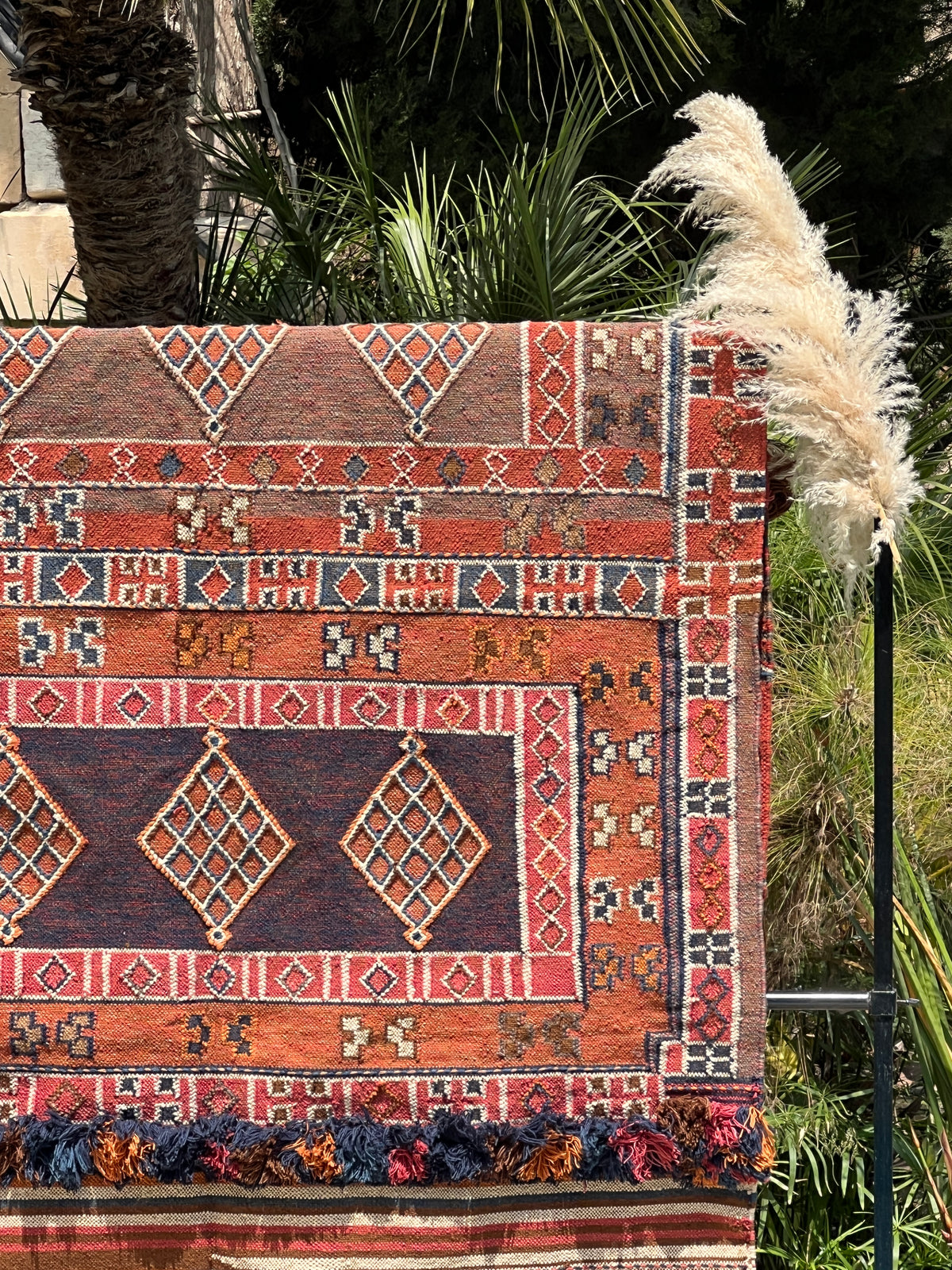 Bloom Kilim - Red 150x240cm, Detail