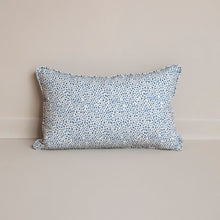 Load image into Gallery viewer, Blue Polka Cushion