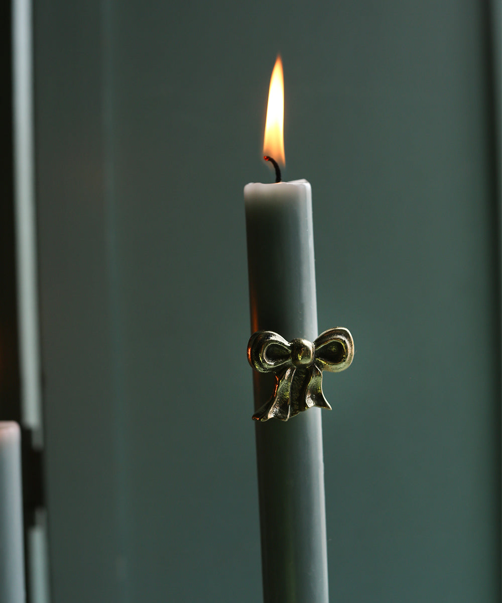Brass Bow Candle Pin