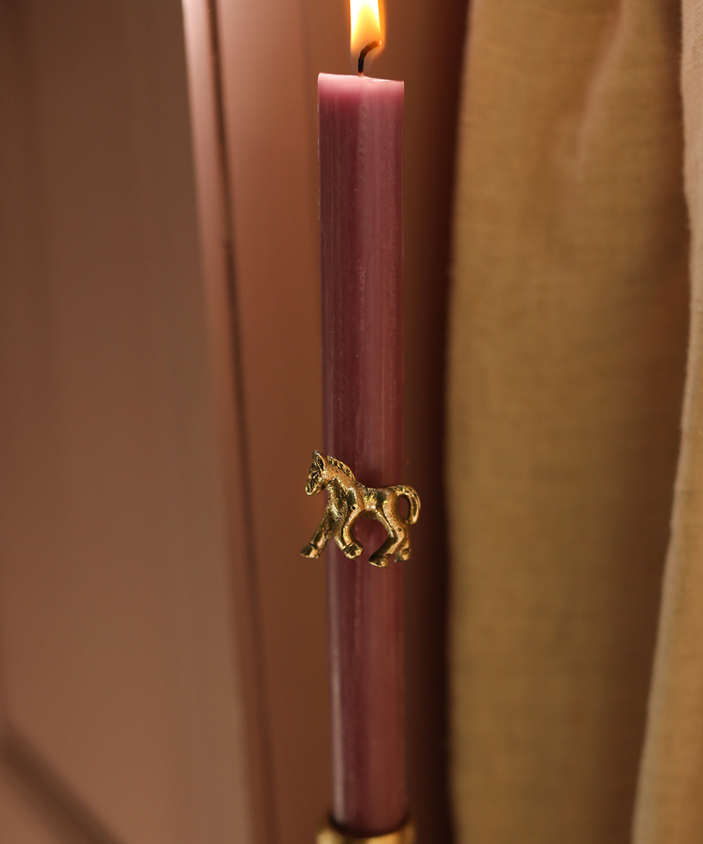 Brass Horse Candle Pin