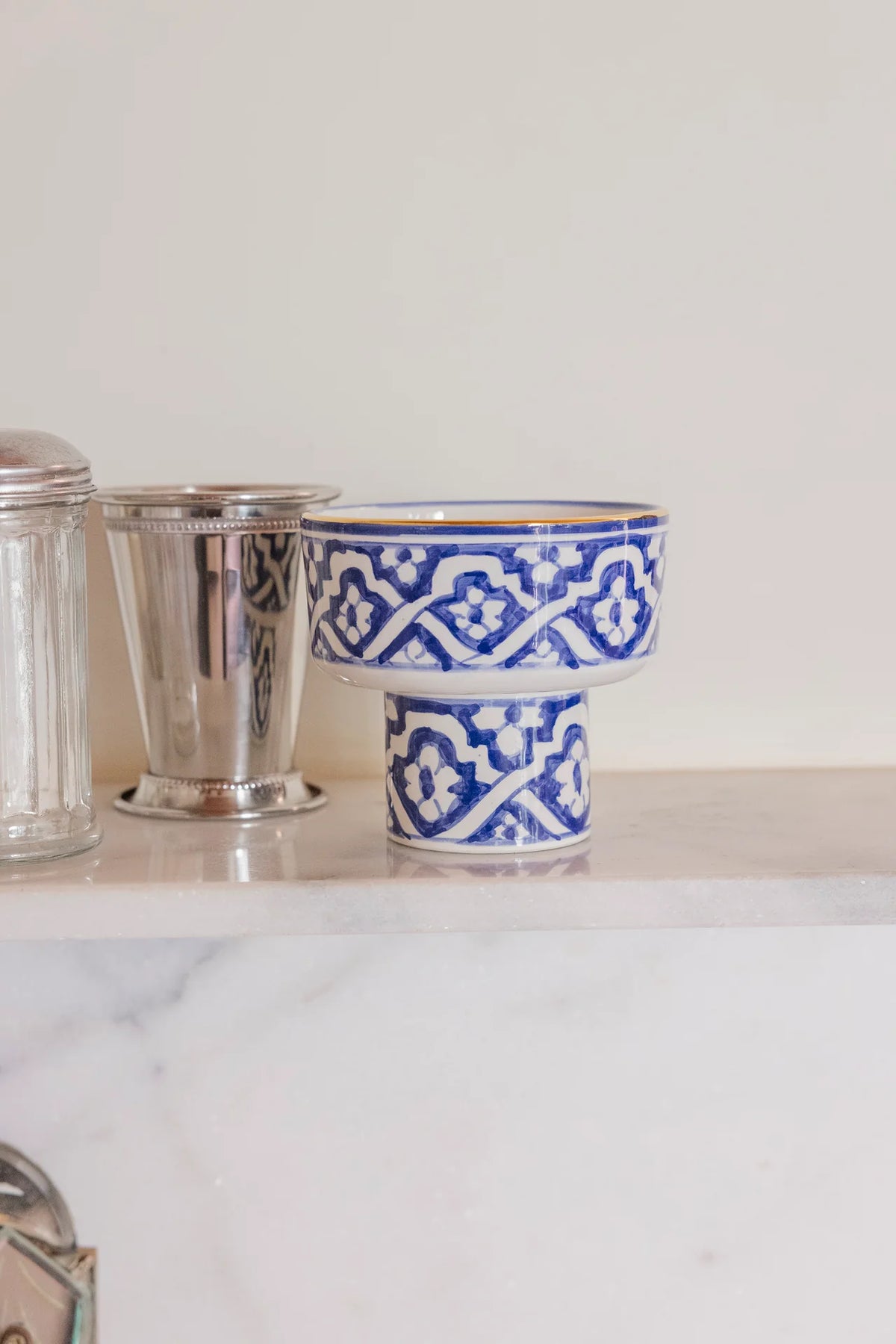 Fassia Blue Aperitivo Bowl - Medium