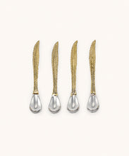 Load image into Gallery viewer, Feather Teaspoons - Set of 4