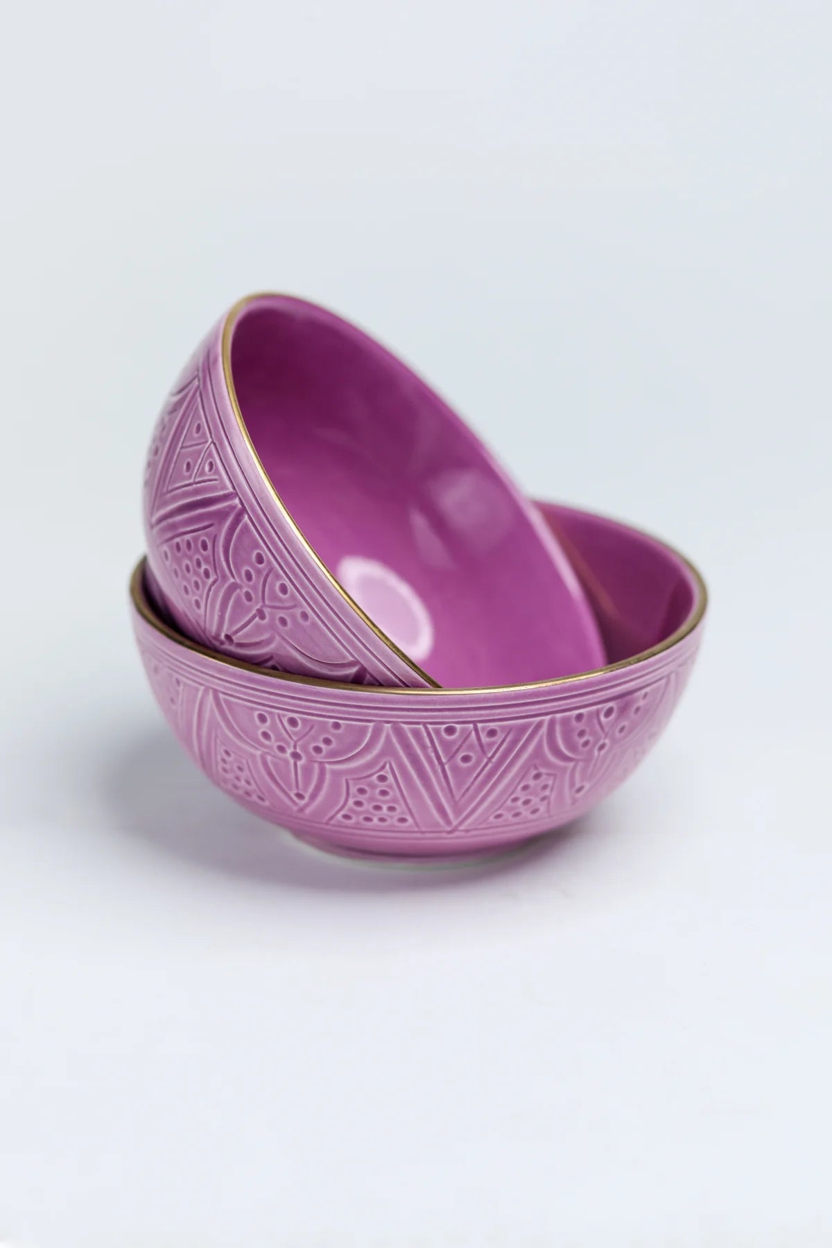 Empreinte Violet Low Bowl - Large
