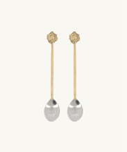 Load image into Gallery viewer, Golden Bloom Teaspoon - Set of 2