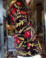 Load image into Gallery viewer, Heritage Velvet Jacket - Onyx Crimson