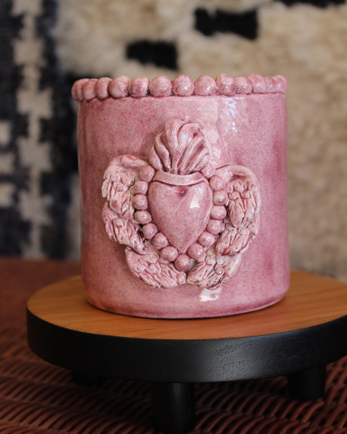 Cuore Cylindrette Vase - Pink