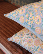 Load image into Gallery viewer, Blockprint Cushion Cover Set - Wildflower Vine