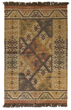 Load image into Gallery viewer, Golden Thar Rug - Multicoloured / Jute 120 x 180cm