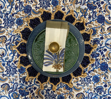 Load image into Gallery viewer, Blue Meadow Tablecloth