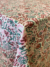 Load image into Gallery viewer, Pink Meadow Tablecloth
