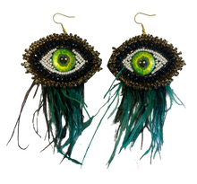 Load image into Gallery viewer, Luna Feather Earrings