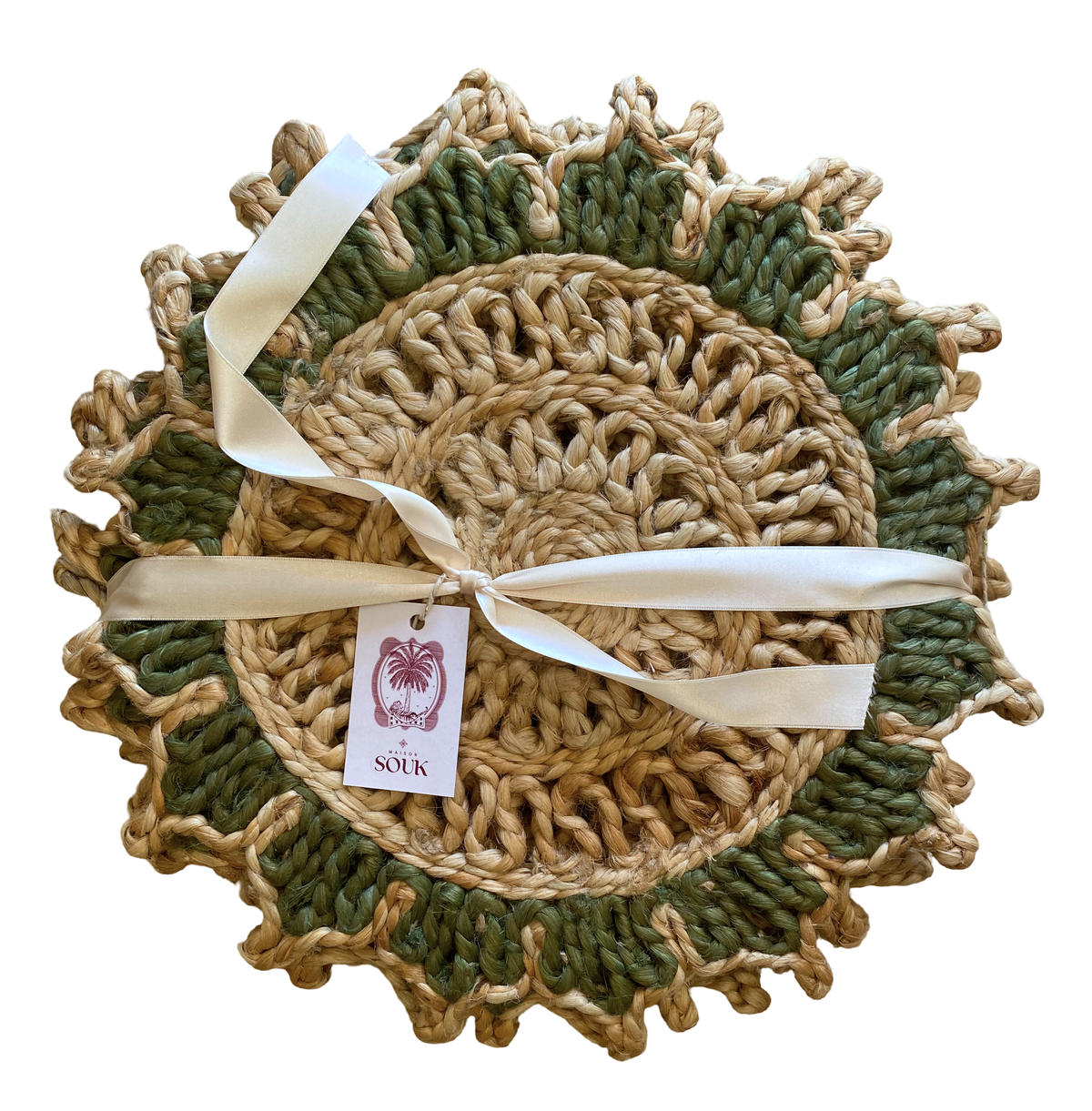 Ivy Placemats - Olive - Set of 4