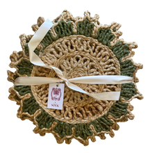 Load image into Gallery viewer, Ivy Placemats - Olive - Set of 4