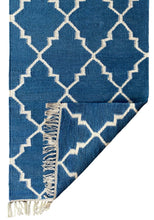 Load image into Gallery viewer, Oxford Trellis Rug - Marine