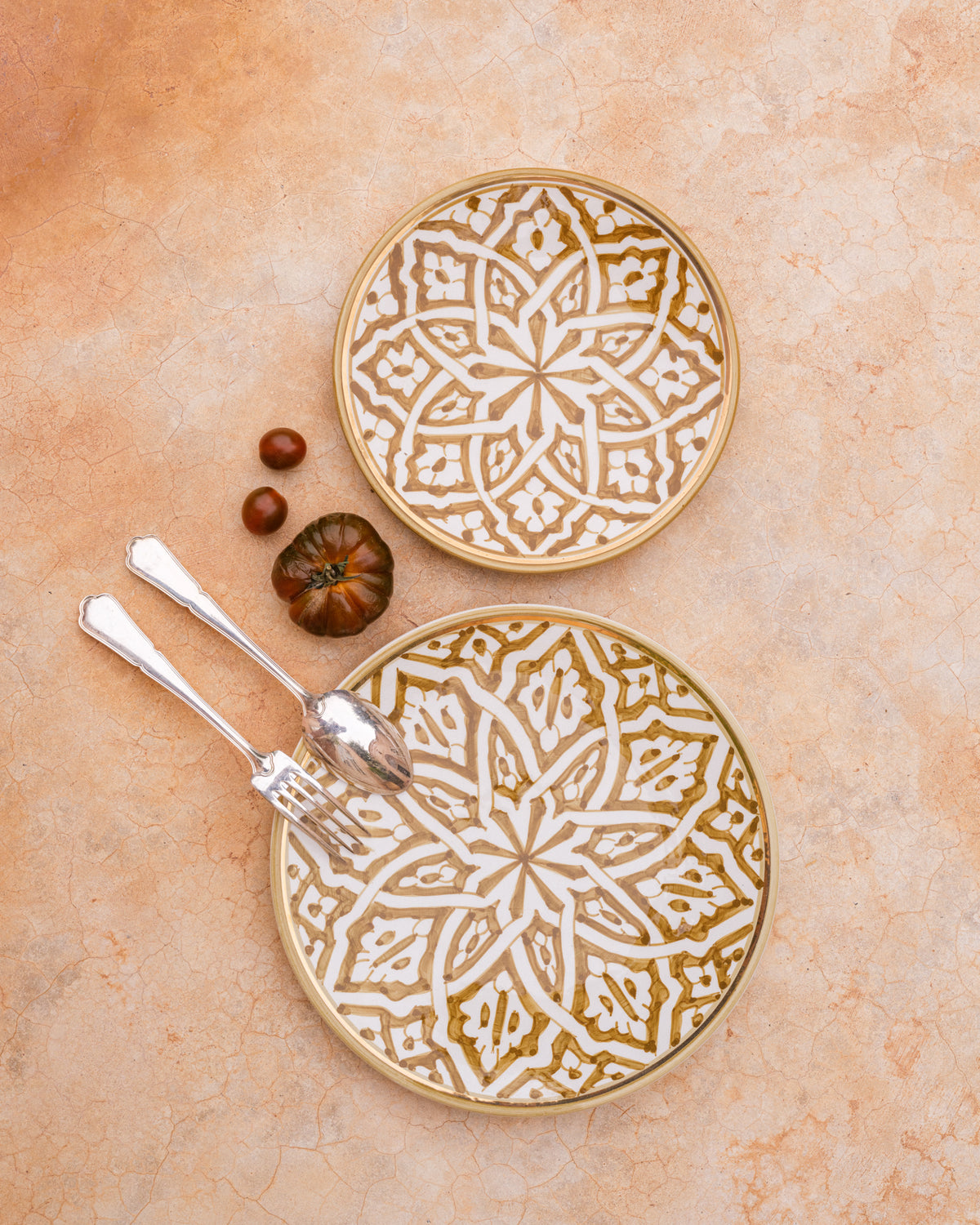 Fassia Khaki Plate - Large