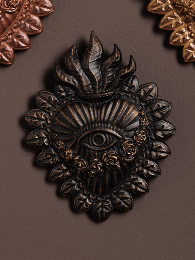 Ojo del Amore Wall Ornament - Noir