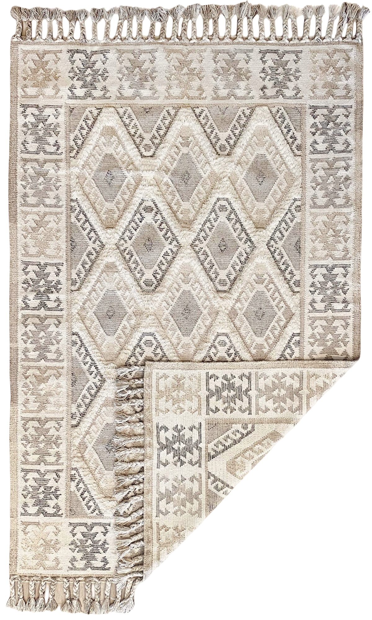 Stone Grey Rug - 180x270cm