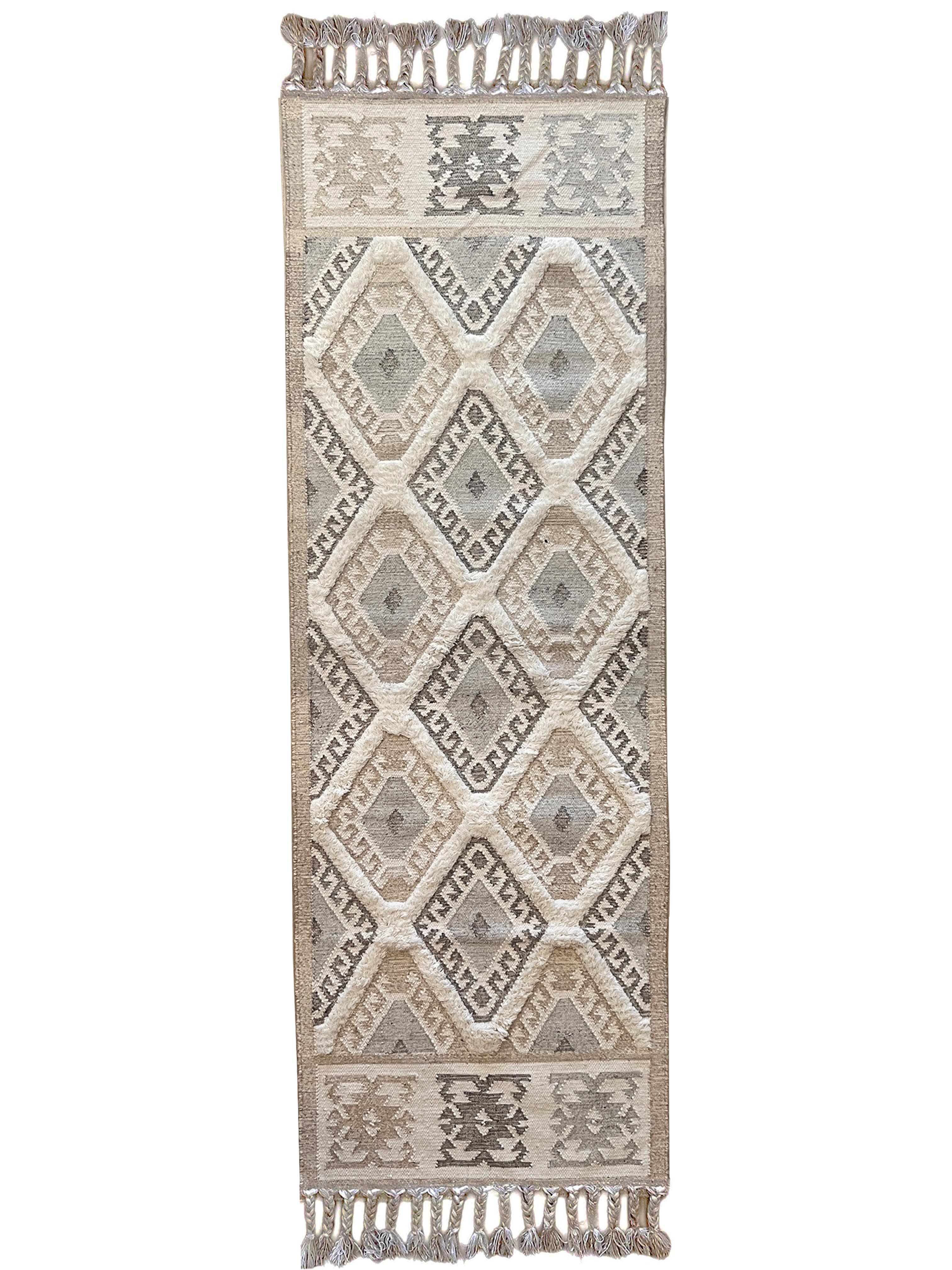 Stone Grey Rug - 90x280cm