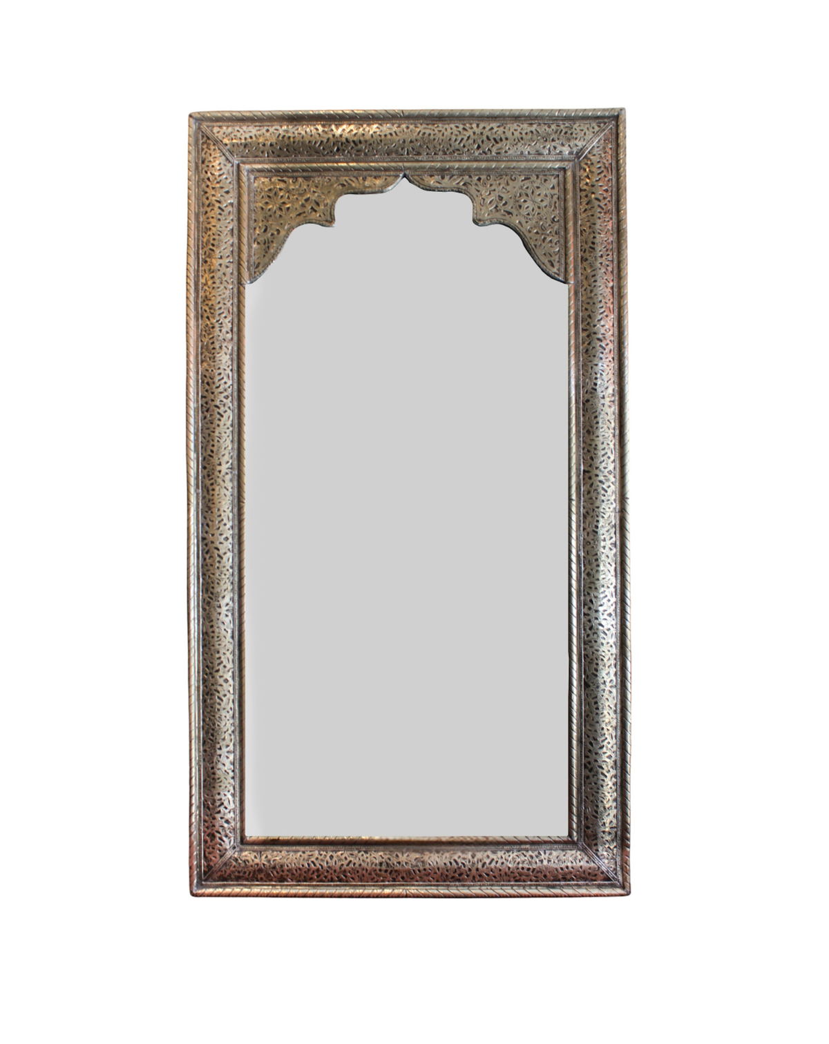 Ezira Draped Etched Mirror - 70x125cm