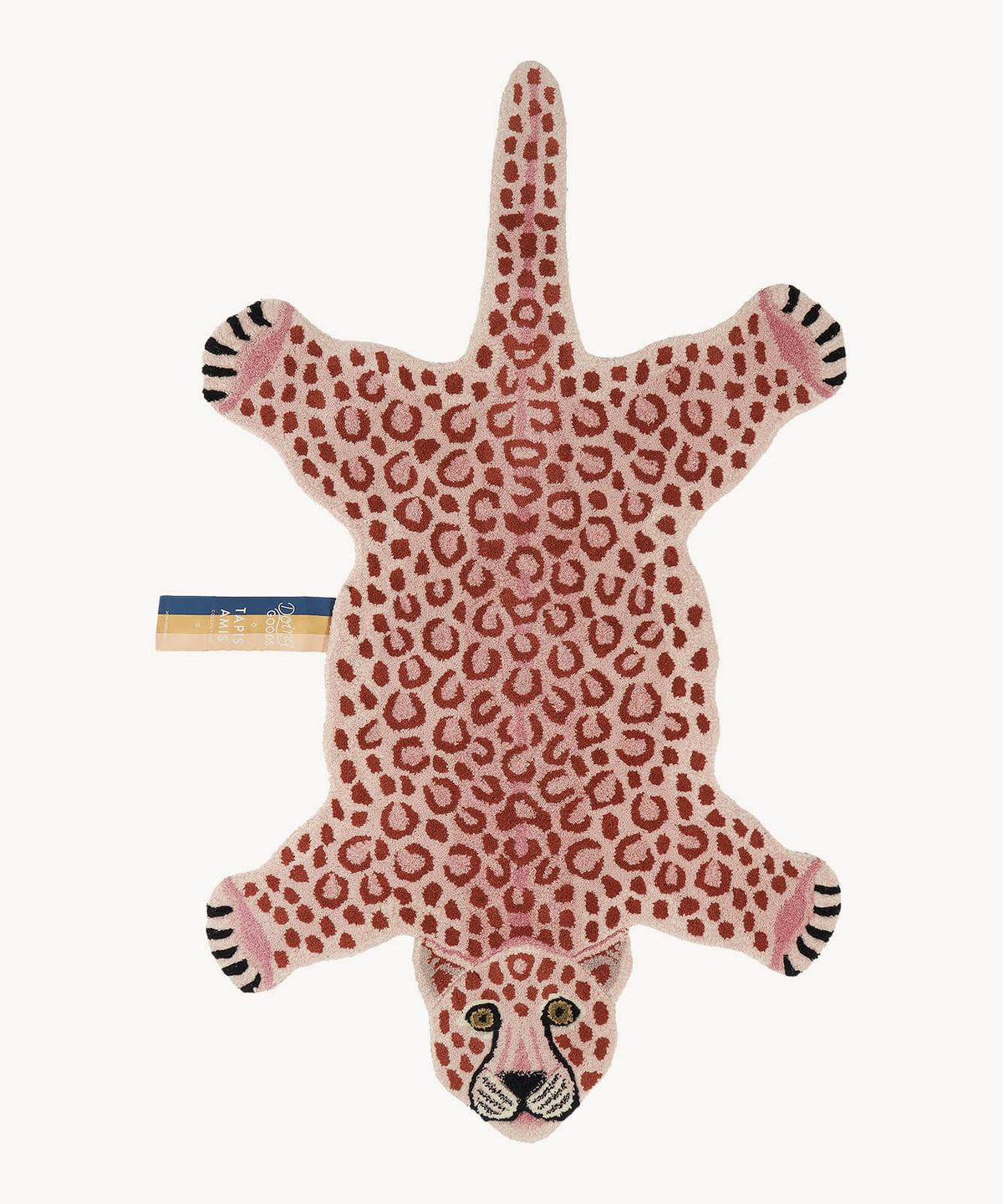 Wild Pink Leopard Rug