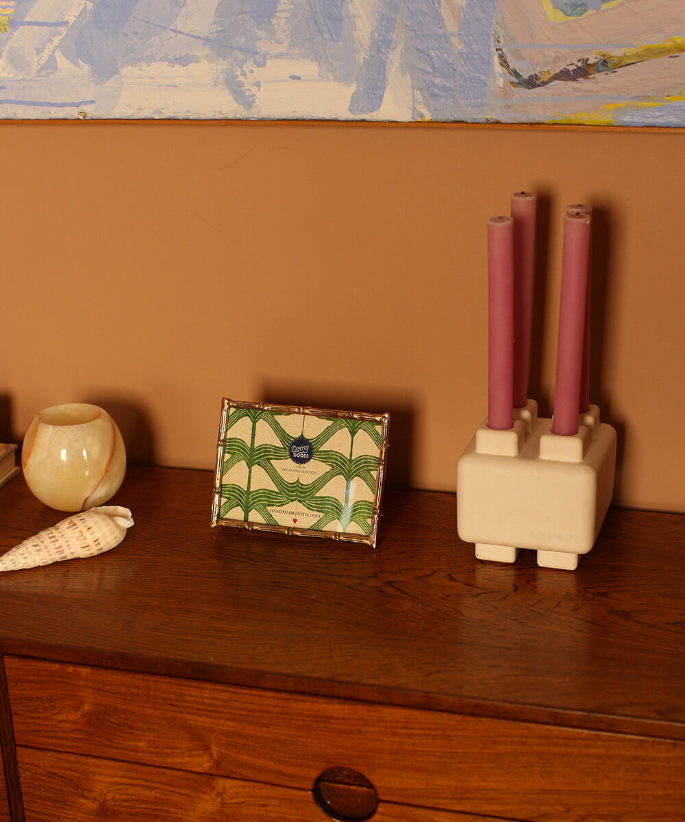 Bani Bamboo Brass Frame
