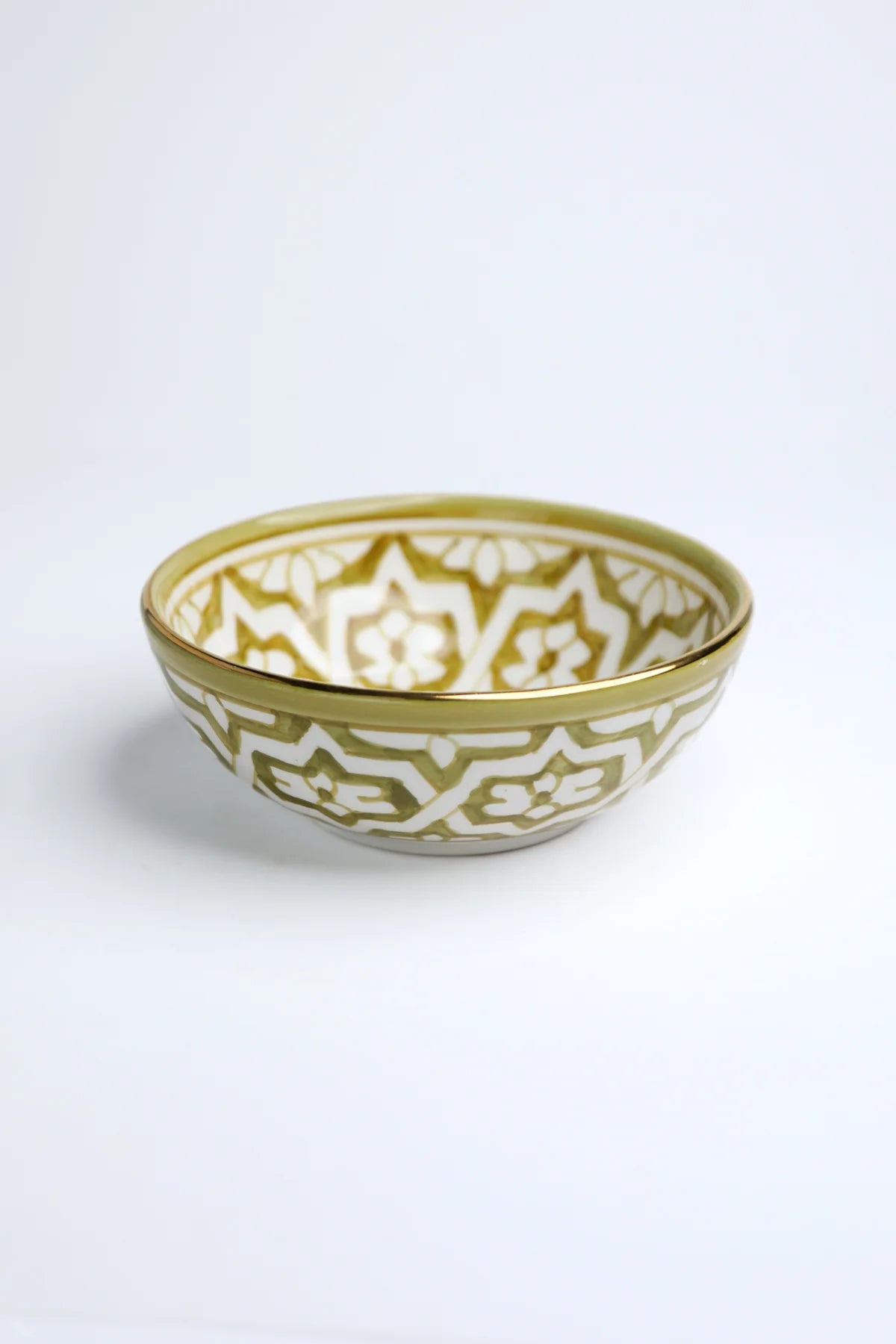 Fassia Khaki Low Bowl - Large