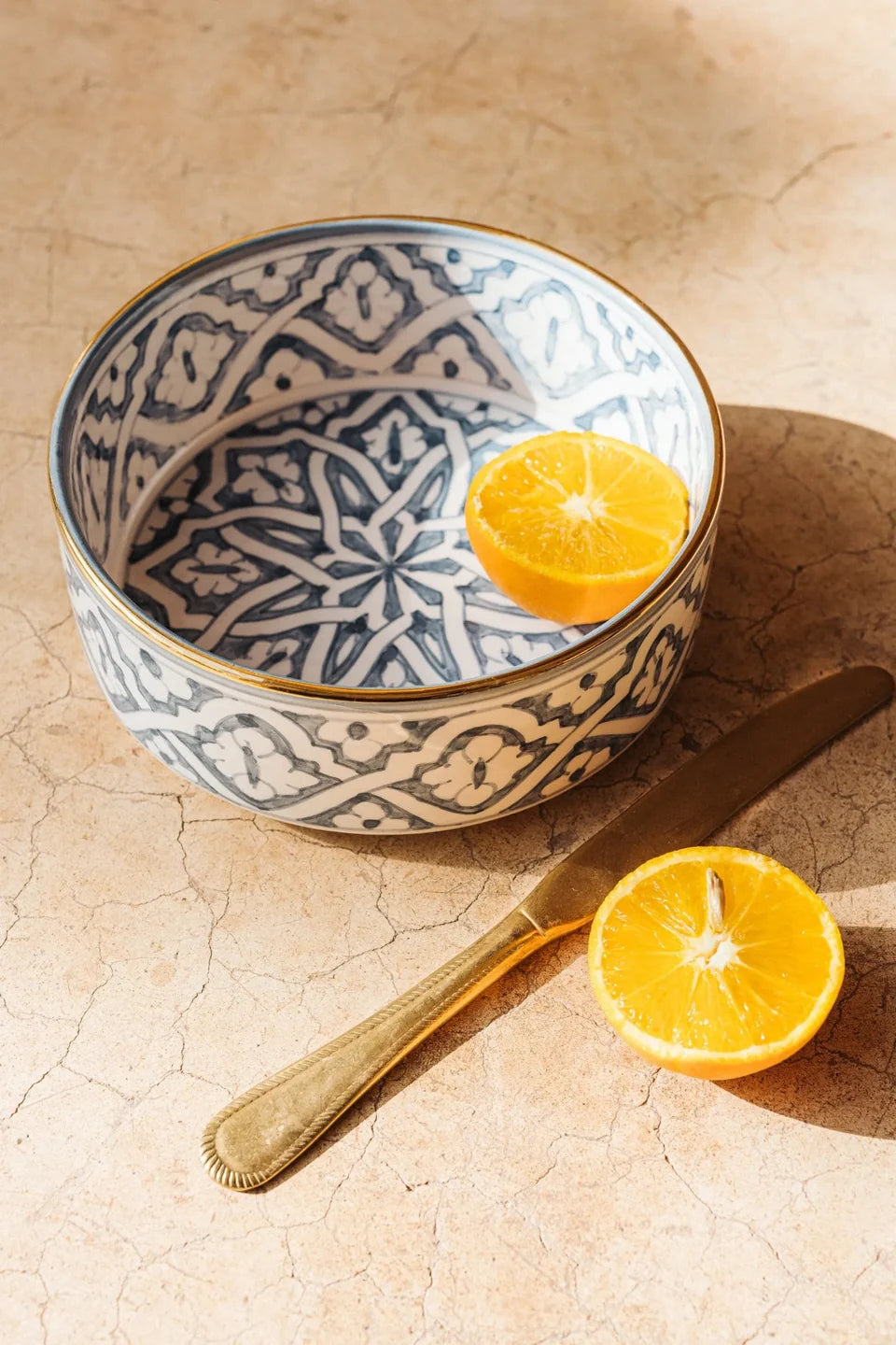 Fassia Gold Straight Sided Dish