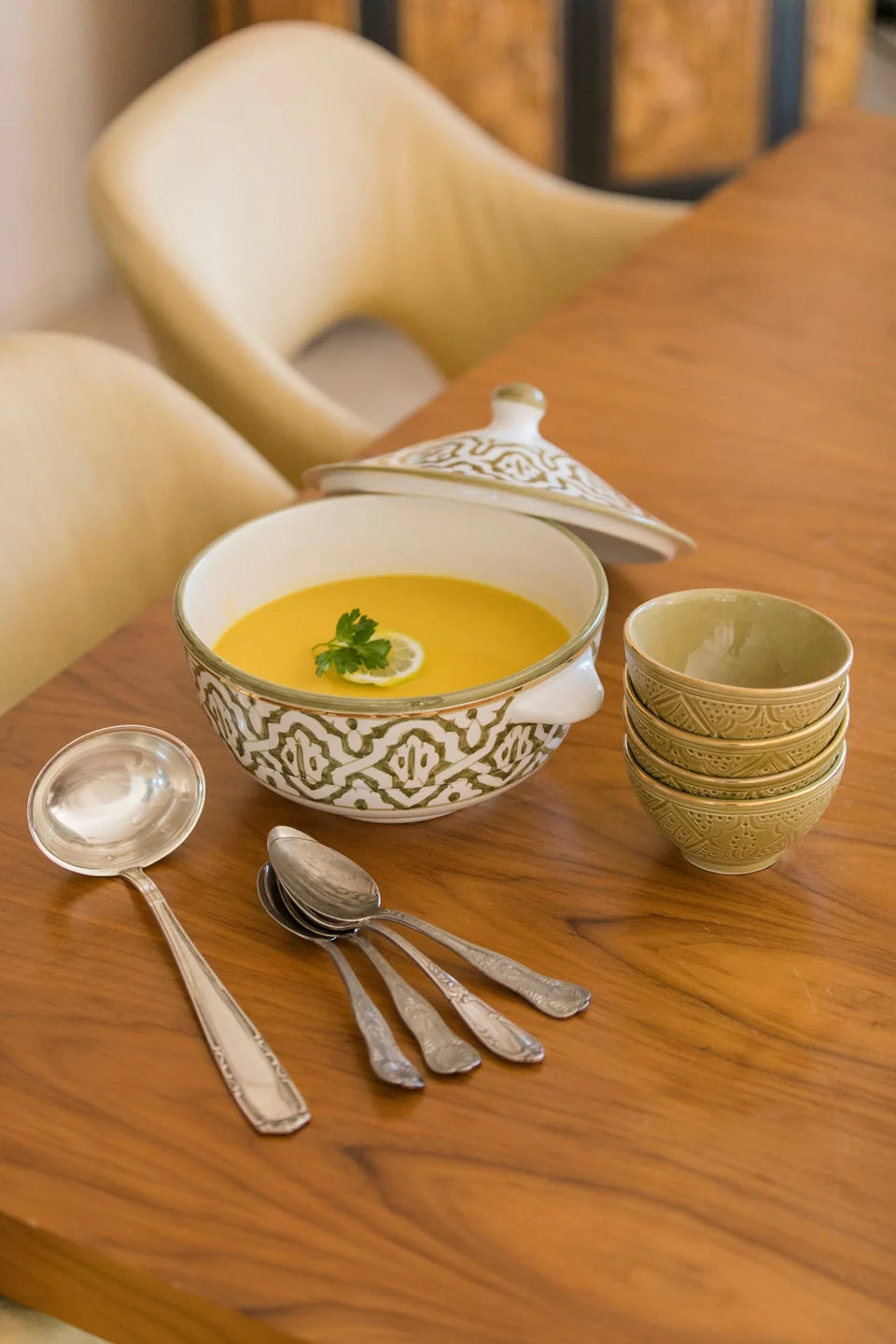 Fassia Khaki Soup Dish