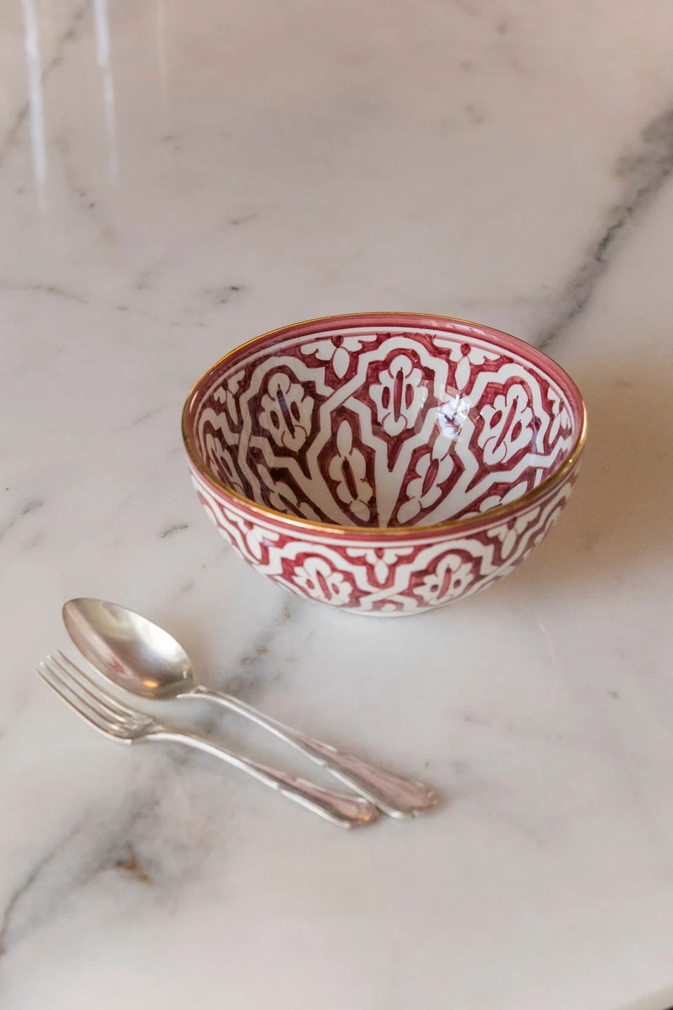 Fassia Aubergine Round Salad Bowl