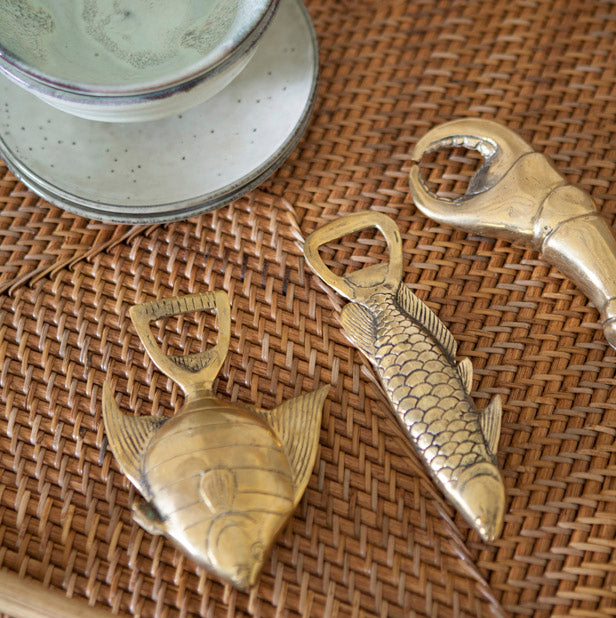 Brass Crab Bottle Opener