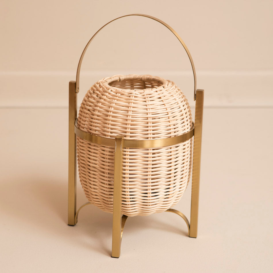 Aura Rattan Cordless Table Lamp