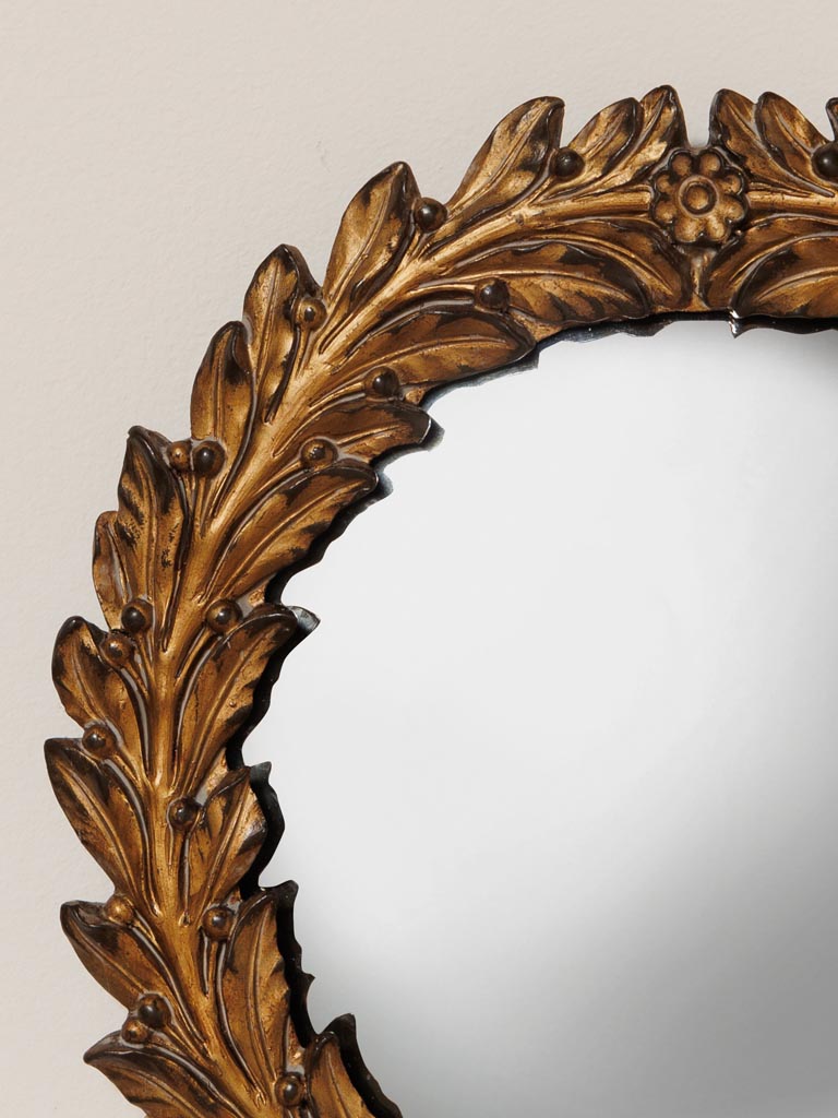 Wreath Mirror