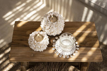 Load image into Gallery viewer, The Floral Shell Candle Holder - Large
