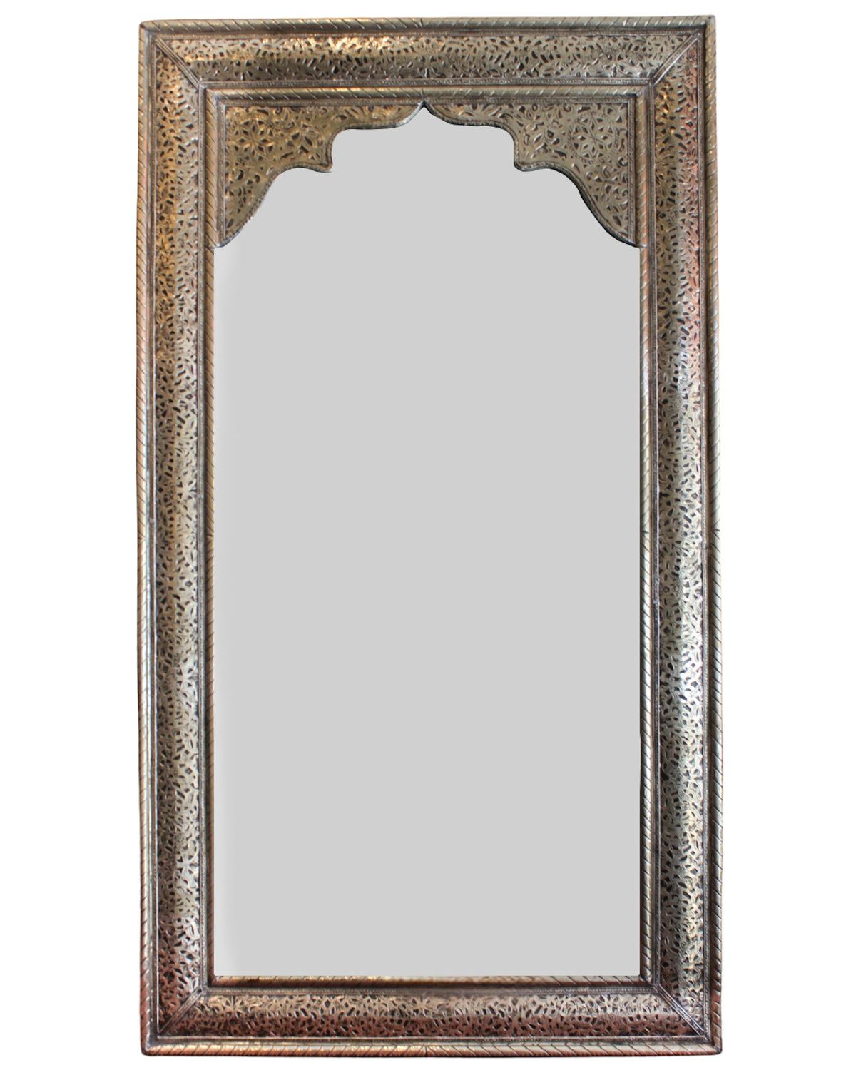 Ezira Draped Etched Mirror - 70x125cm