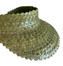 Load image into Gallery viewer, Palm Leaf Visor - Olive Green
