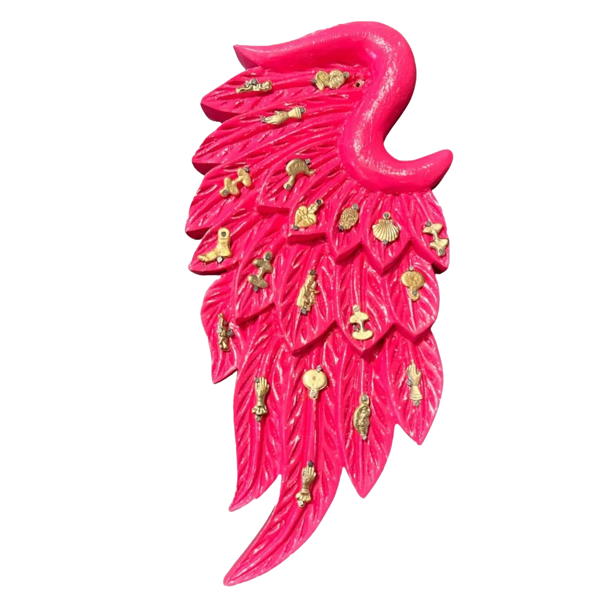 Gilded Angel Wing Fuchsia