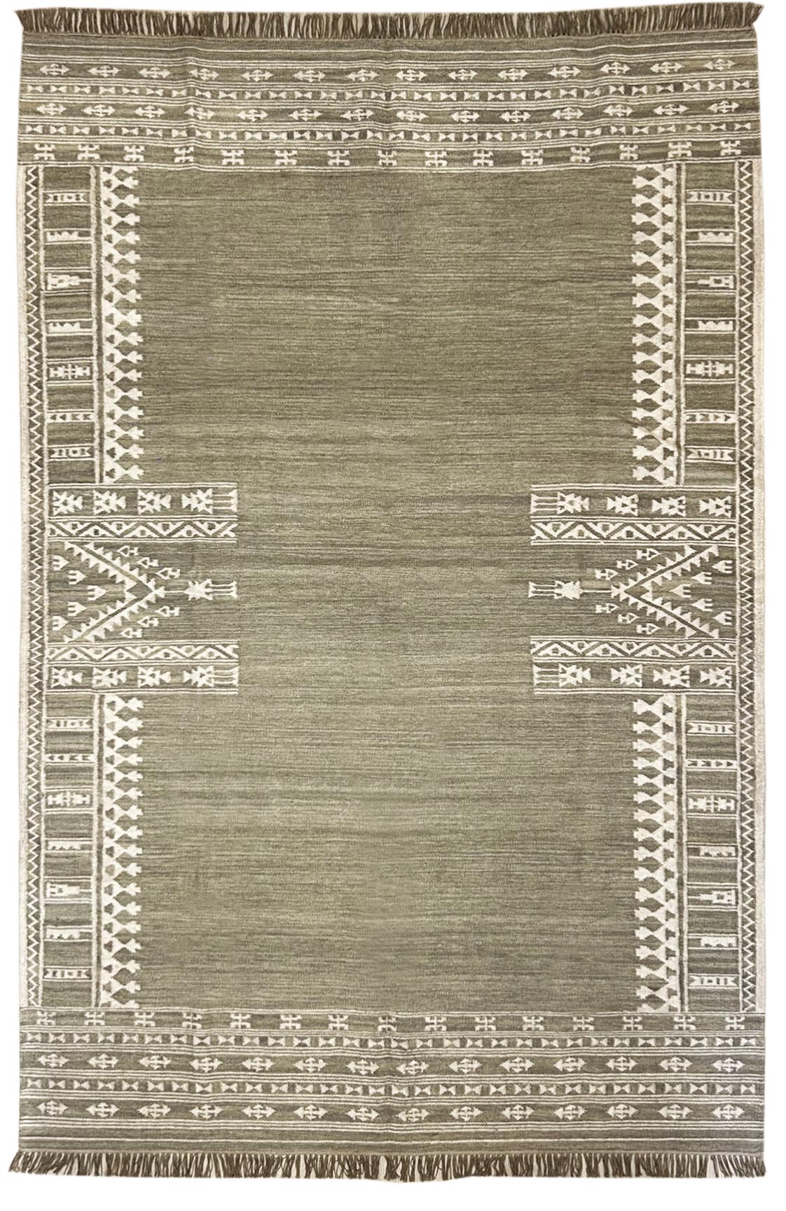 Agra Kilim Sage - 180x270cm
