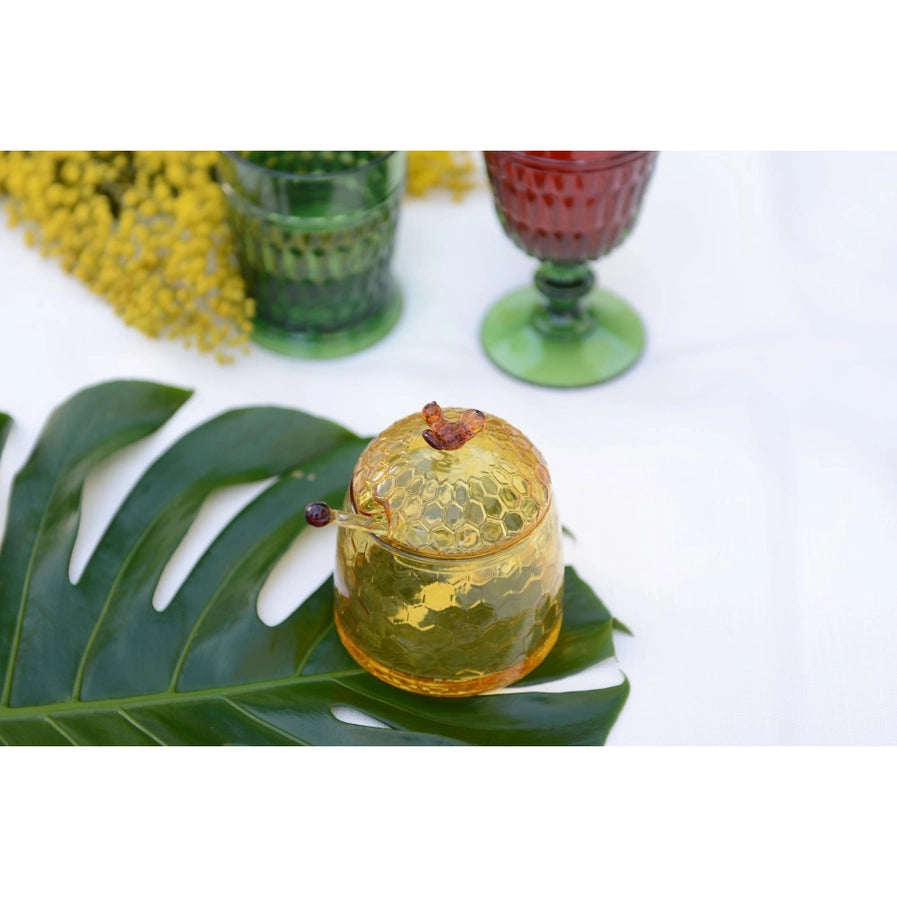 Ochre Honey Jar