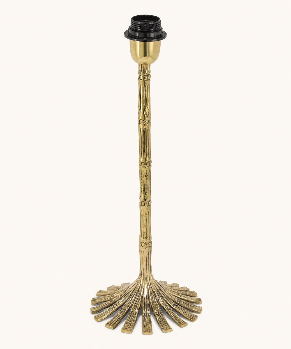 Brass Bamboo Lamp Base
