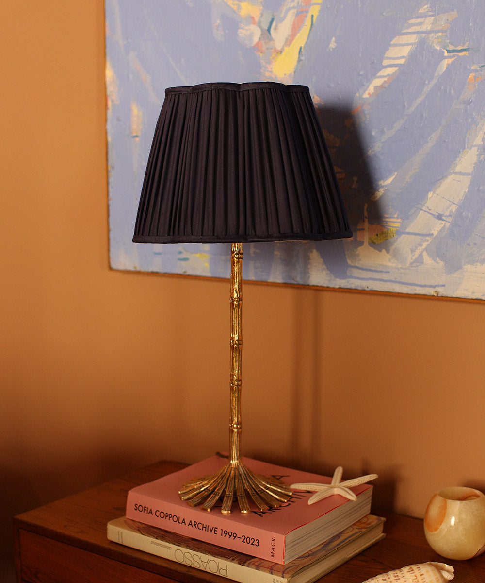 Brass Bamboo Lamp Base