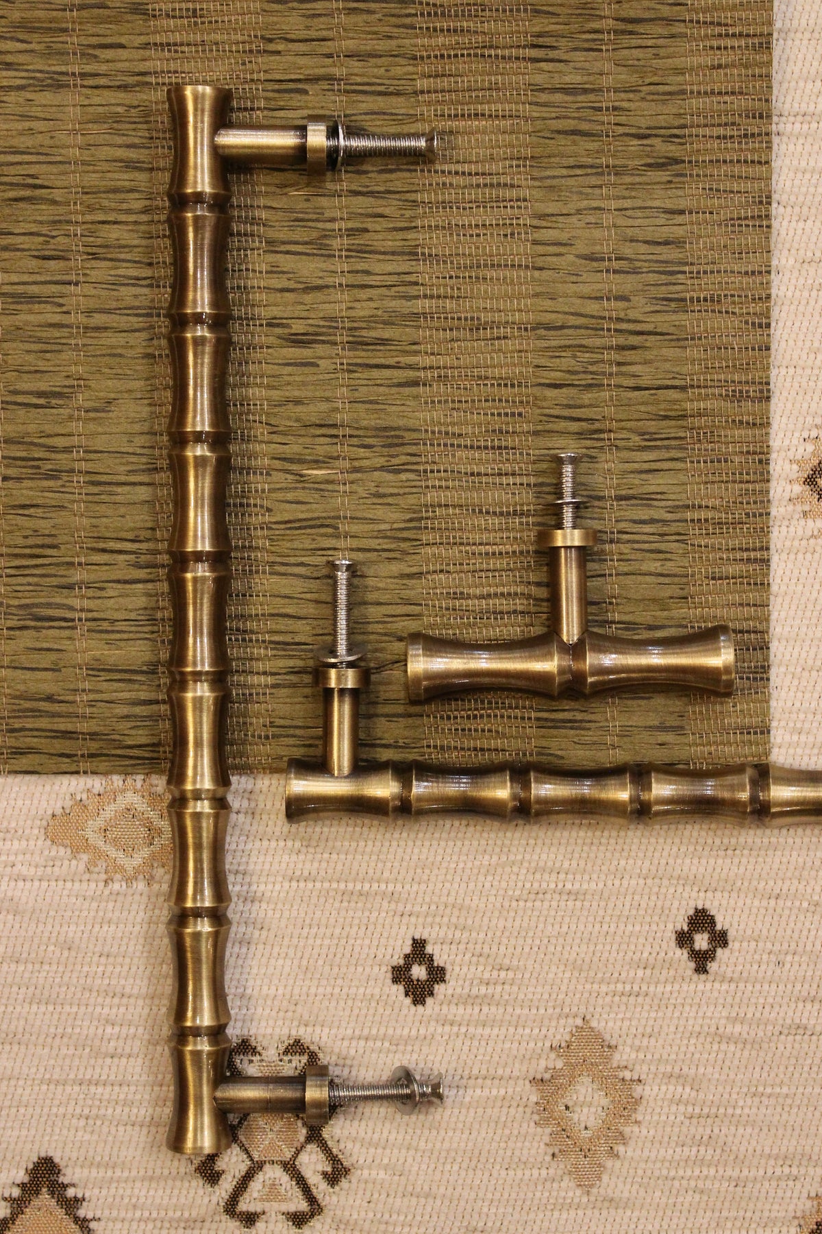 Bamboo Brass Handle - Large