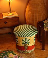 Load image into Gallery viewer, Beverly Stripe Pouffe
