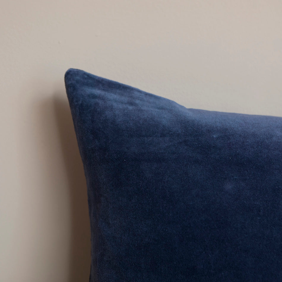 Blue Lagoon Velvet Cushion