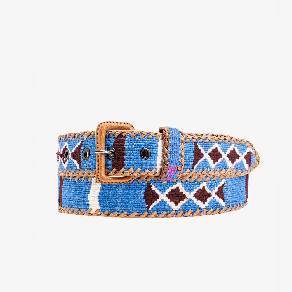 Blue Rhombus Belt