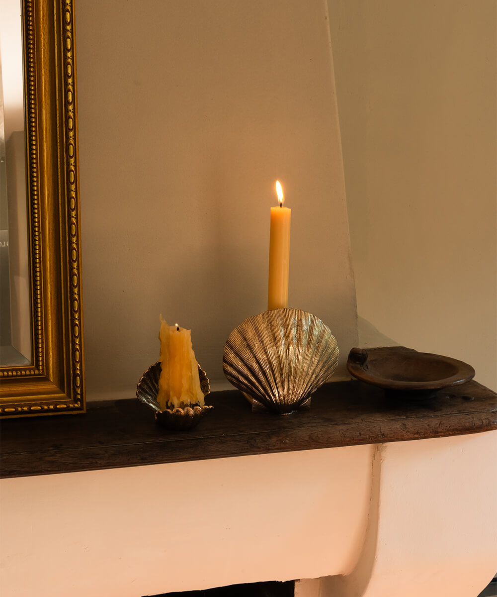 Seashell Candle Holder