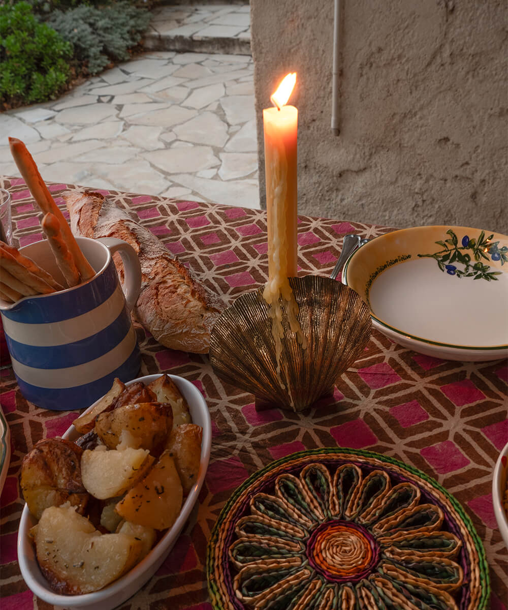 Seashell Candle Holder