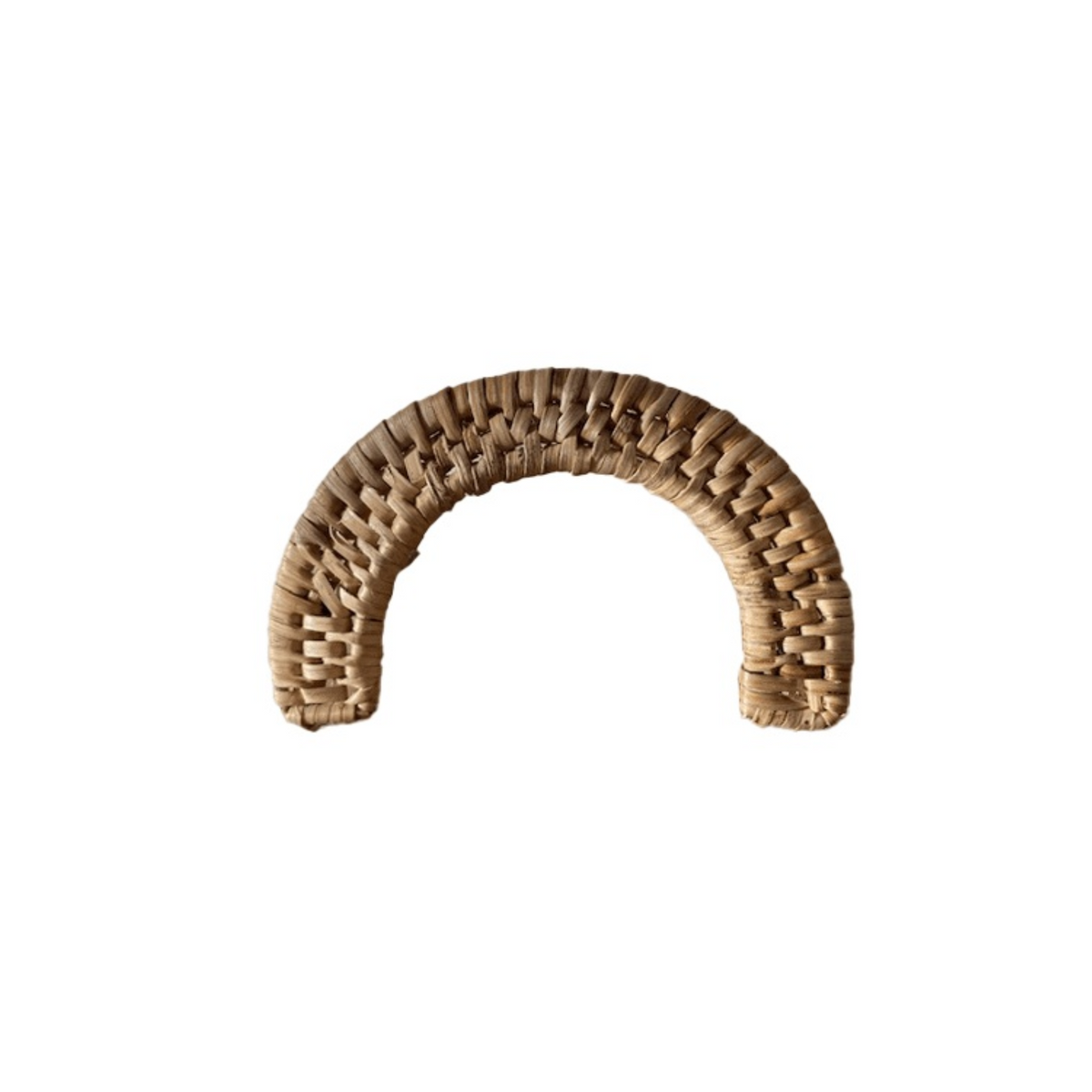 Riley Rattan Half Moon Handle